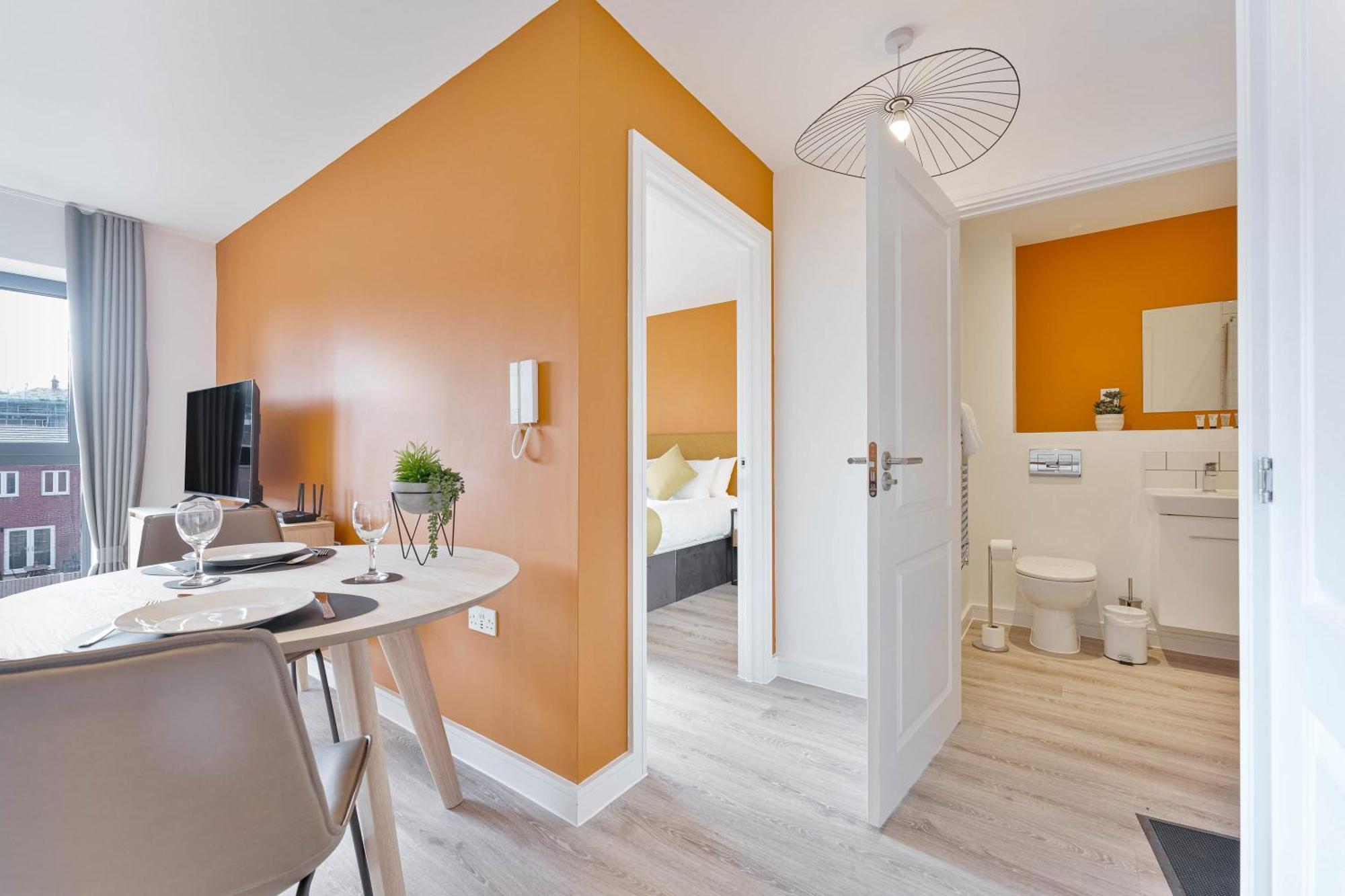 Stayzeni, Hardwick House Derby Modern 1 Bed Flat Eksteriør billede