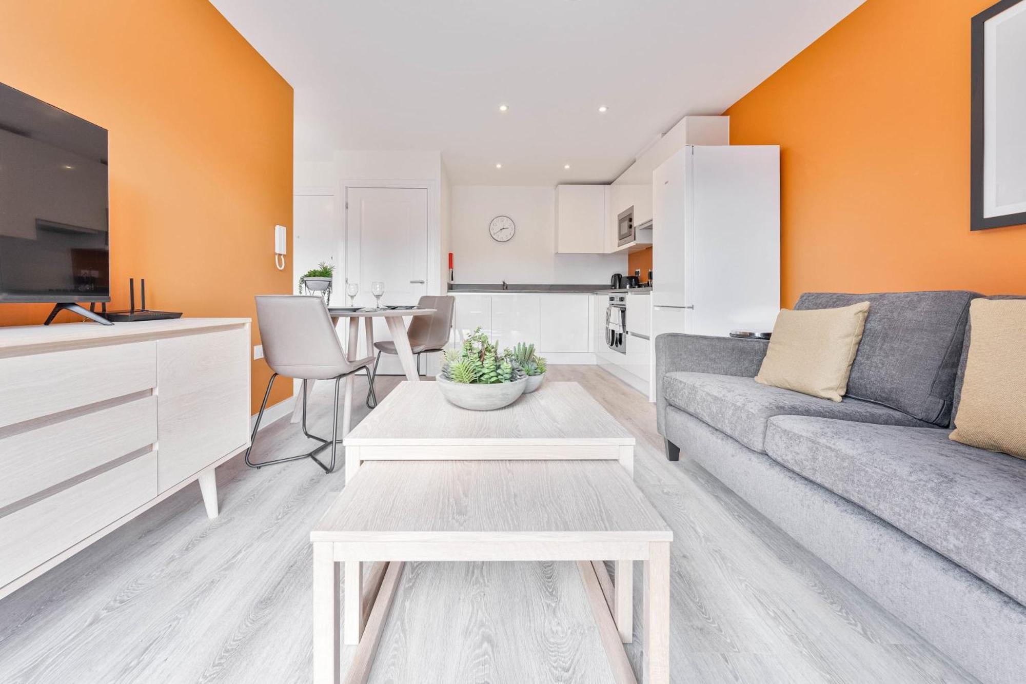 Stayzeni, Hardwick House Derby Modern 1 Bed Flat Eksteriør billede